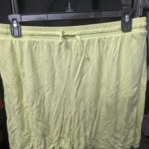 Colsie Neon Yellow/Green Shorts w/ Pockets XL